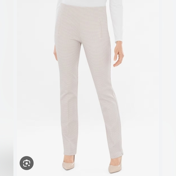 Chico's Pants - Chico's Beige Textured Pants